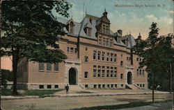 Middletown High School New York Postcard Postcard Postcard