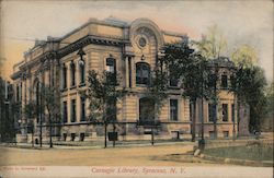 Carnegie Library Postcard