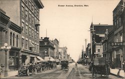 Rosser Avenue Brandon, MB Canada Manitoba Postcard Postcard Postcard