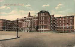 City Hospital St. Louis, MO Postcard Postcard Postcard