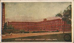 Hood's Sarsaparilla Laboratory Lowell, MA Postcard Postcard Postcard