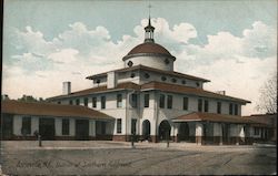 Station of Southern Railroad Postcard