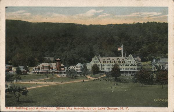 Main Building and Auditorium, Silver Bay Association Lake George, NY ...