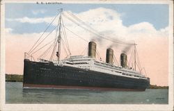 S.S. Leviathan Postcard