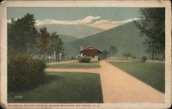 Big Indian Station, Showing Balsam Mountain New York Postcard Postcard Postcard