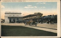 Lackawanna Station Elmira, NY Postcard Postcard Postcard