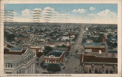 View from Scanlon Building, Looking East Postcard