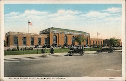 Southern Pacific Depot Postcard