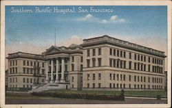 Southern Pacific Hospital Postcard