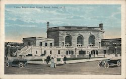 Union Depot From Street Level Postcard