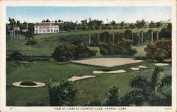 View of Links at Country Club Havana, Cuba Postcard Postcard Postcard