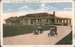 The New Country Club Portland, ME Postcard Postcard Postcard