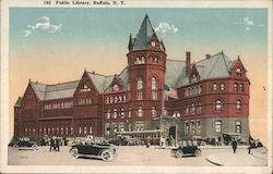 Public Library Buffalo, NY Postcard Postcard Postcard