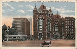 Prudential Telephone, Erie County Bank, D.S. Morgan Buildings Buffalo, NY Postcard Postcard Postcard