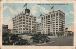 Heers and Landers Buildings Springfield, MO Postcard Postcard Postcard