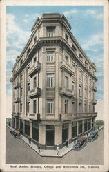 Hotel Ambos Mundos - Obispo and Mercaderes Street Postcard