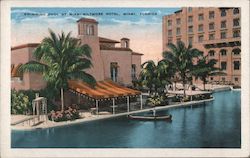 Swimming Pool at Miami Biltmore Hotel Florida Postcard Postcard Postcard