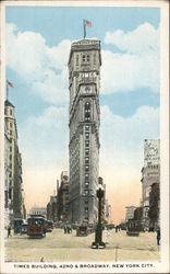 Times Building, 42nd & Broadway Postcard