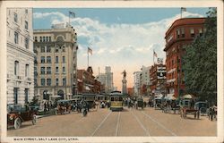 Main Street Salt Lake City, UT Postcard Postcard Postcard