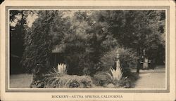 Rockery Aetna Springs, CA Postcard Postcard Postcard