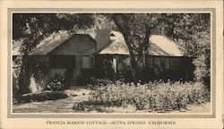 Francis Marion Cottage Aetna Springs, CA Postcard Postcard Postcard