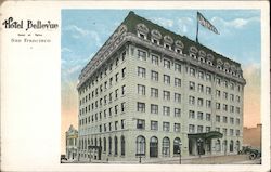 Hotel Bellevue San Francisco, CA Postcard Postcard Postcard