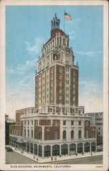 Elks Building Postcard