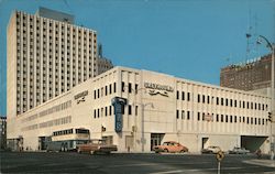 Greyhound Bus Depot Postcard