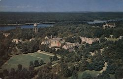 Aerial View of Pocono Crest Hotels Postcard