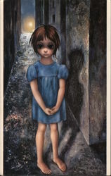 "The First Grail" by Walter Keane Postcard