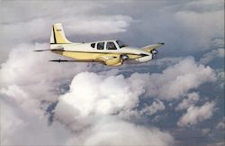 The 1960 Beechcraft Model B95 Travel Air Postcard