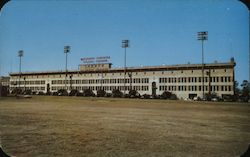 Stadium-Dormitory Mississippi Southern College Postcard