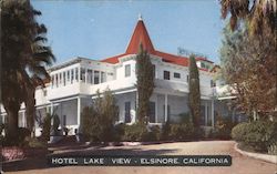 HOtel Lake View Elsinore, CA Postcard Postcard Postcard