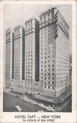 Hotel Taft Postcard