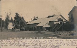 Empire Mine - Head Gear Postcard