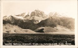 Mount Borah - Highest Peak in Idaho Postcard