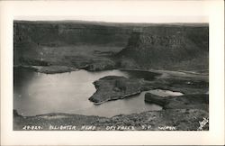 Alligator Head - Dry Falls State Park, Washington Coulee City, WA Postcard Postcard Postcard