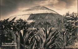 Piramide Del Sol (Pyramid of the Sun), San Juan Teotihuacan Mexico Postcard Postcard Postcard