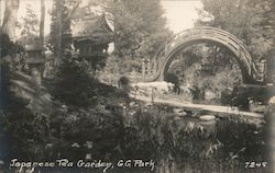 Japanese Tea Garden, Golden Gate Park San Francisco, CA Postcard Postcard Postcard