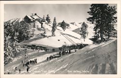 Roundhouse Corner on Baldy Sun Valley, ID Postcard Postcard Postcard