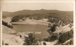 Norris Dam Andersonville, TN Postcard Postcard Postcard