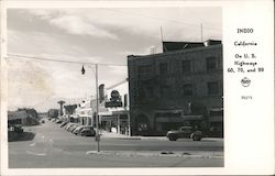 On US Highways 60, 70, and 99 Indio, CA Postcard Postcard Postcard