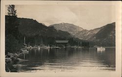 Mount Baldy and Yacht Club Grand Lake, CO Walker Photo Postcard Postcard Postcard