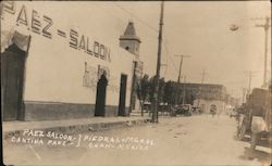 Paez Saloon - Cantina Paez Postcard