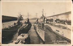 US Submarines Postcard