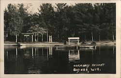 Normandy Resort Sayner, WI Postcard Postcard Postcard