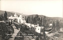 Former Home of Aimee Semple McPherson Elsinore, CA Postcard Postcard Postcard