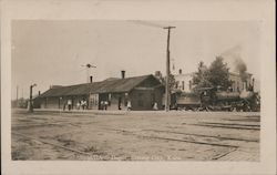 Depot Strong City, KS Postcard Postcard Postcard