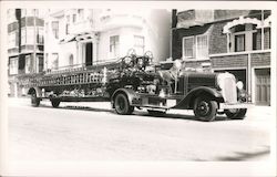 Fire Engine Postcard