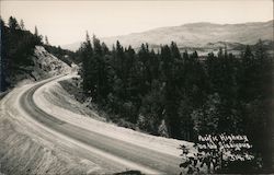 Pacific Highway on the Siskiyous Postcard